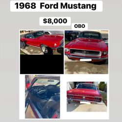 1968 Ford Mustang Runs But Project Car