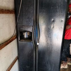 Double Door Frigidaire Refrigerator