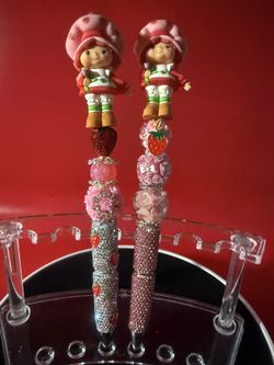 Strawberry Shortcake Pens & Keychain