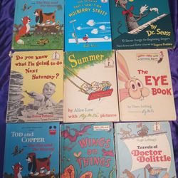 Vintage-antique Children Book Collection, Mostly Dr Suess