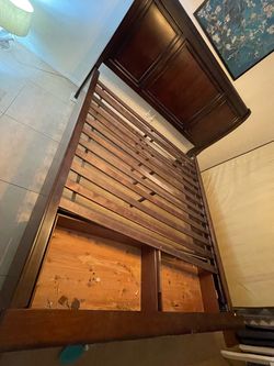 California king bedframe with two drawers