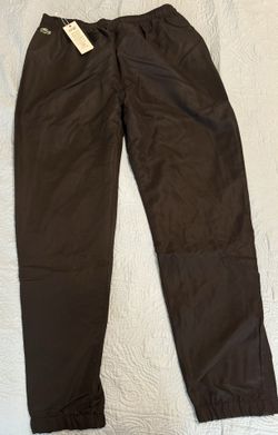  Lacoste Balck unisex Jogger/Pants  size 4 US - Medium 
