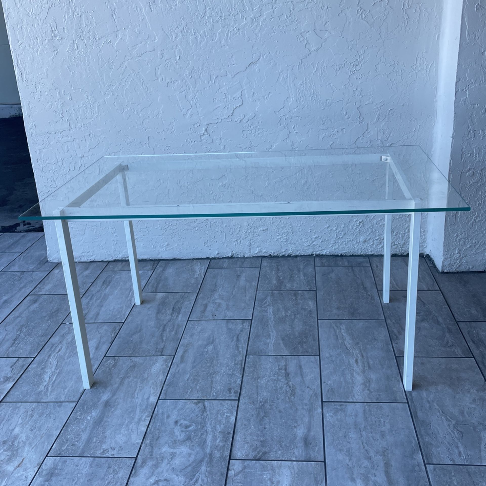 IKEA Glass Top Table For $150