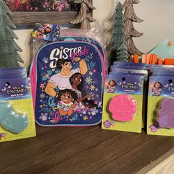BUNDLE DEAL! New Disney Encanto backpacks & bath bombs. Check my other posts for more great items.