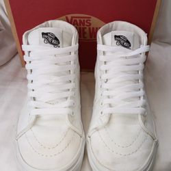 H White VANS