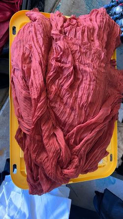 Terra Cota Table Runner/chair sashes