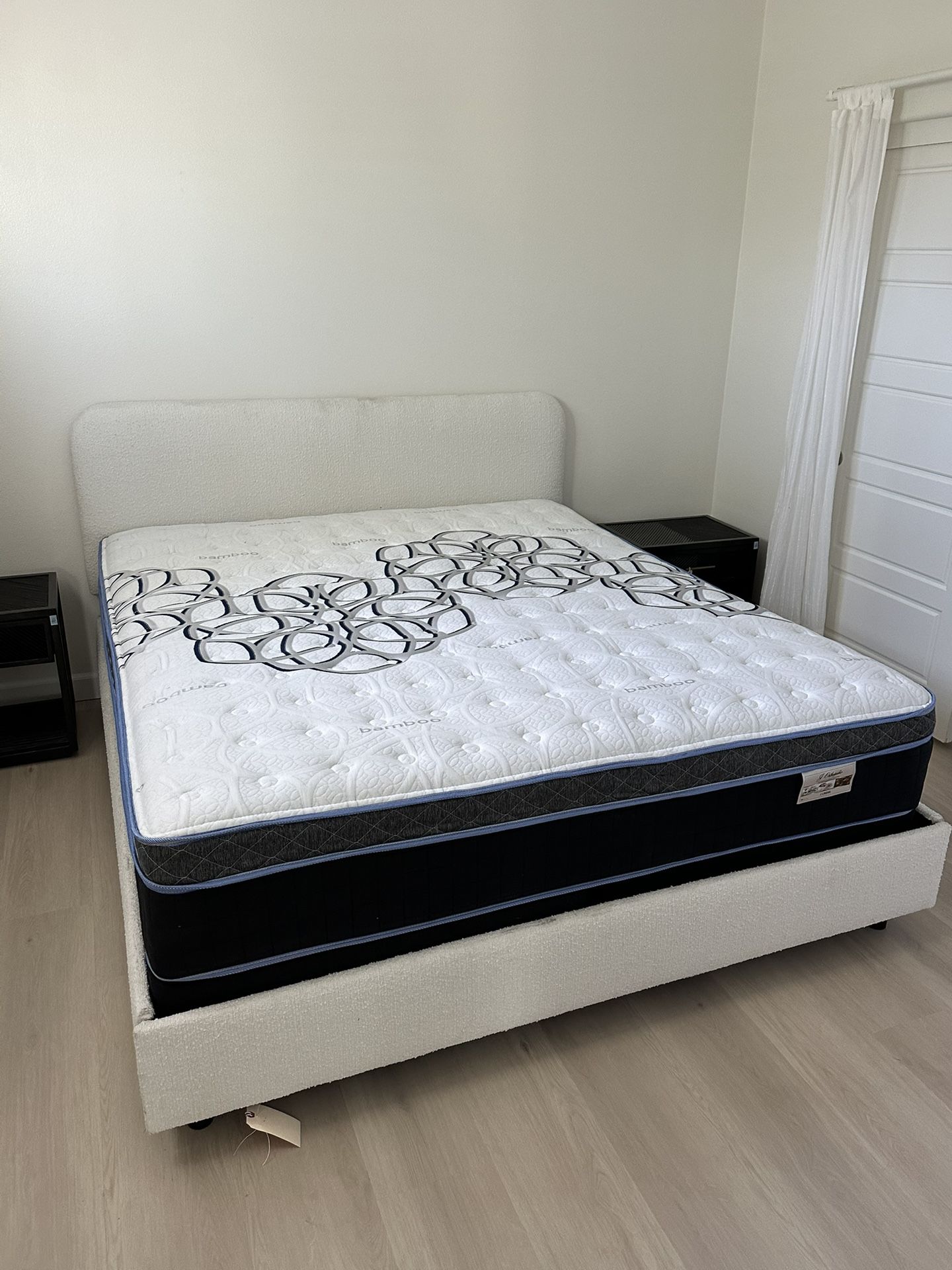 King Size Mattress Pillow Top 12” Thick.  All Sizes Available. Same Day Delivery 