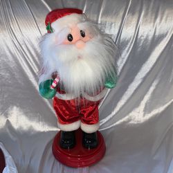Gemmy Animated Santa Claus Booty Dancing Sings Are You Ready For This Christmas