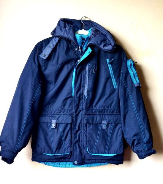 Hawke &co Sports Youth ski Winter jacket warm coat top long sleeve size 14 16 performance Outwear