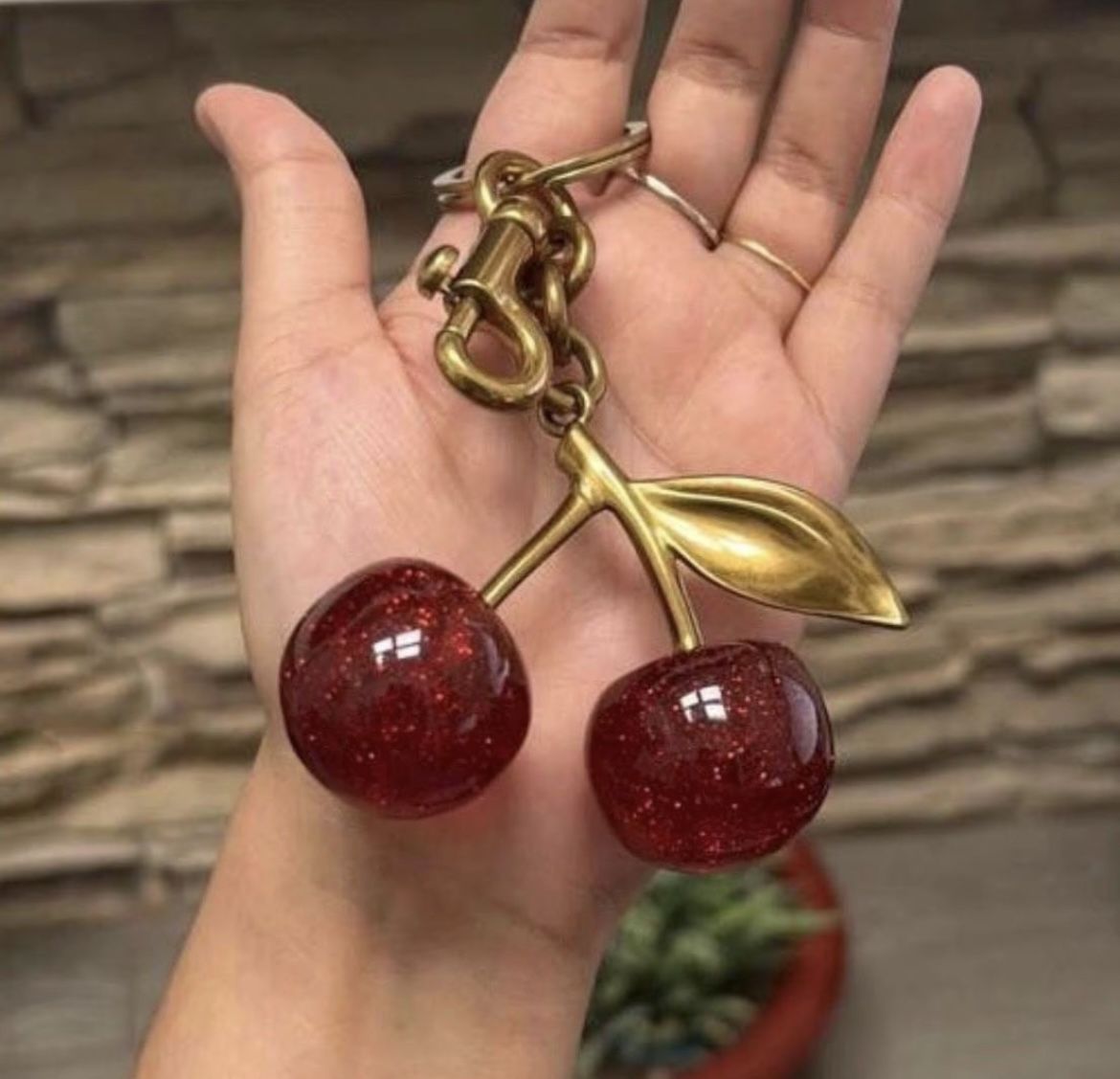 Cherry 🍒 Purse Charm