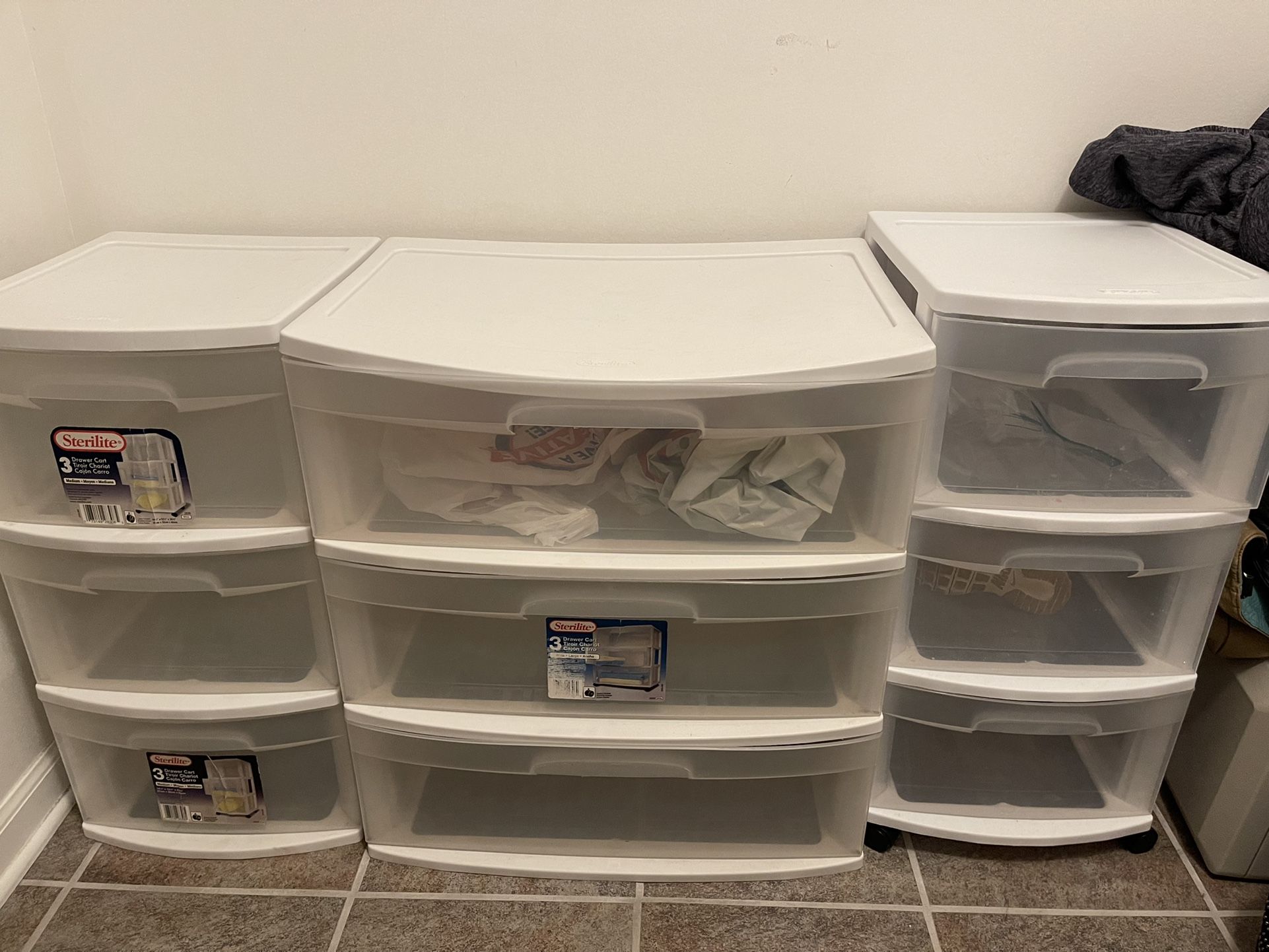 Plastic Drawer Storage