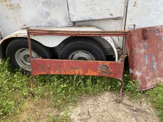 Flat Fender Jeep Parts Frame/Tub 