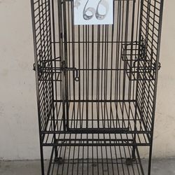 Solid Wrought Iron Birdcage 