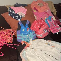 Girls 5-6T Clothes, Desk&chairs, Toys, Miscellaneous 