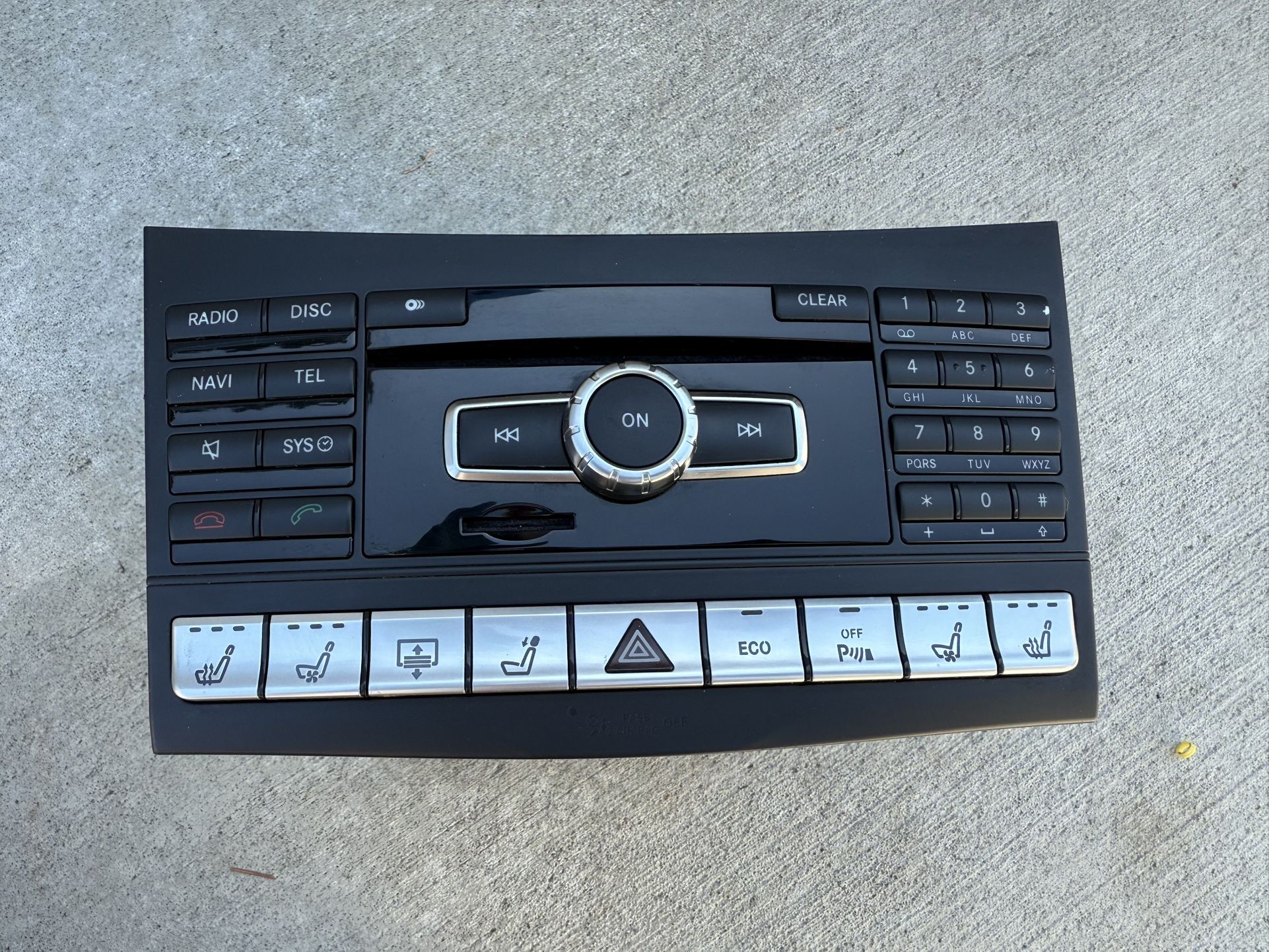 Mercedes-Benz W212 E-Class CLS COMAND Head Unit Radio Navi A(contact info removed)