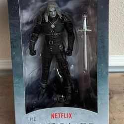 NEW in BOX The Witcher Geralt of Rivia Figure just $25 xox