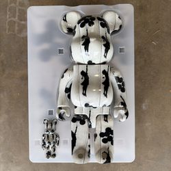 Medicom Toy BE@RBRICK Flying Balloons Girl  400%  100% figure bearbrick banksy