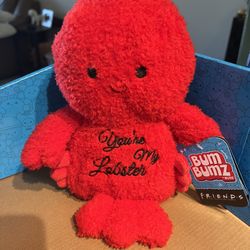 Lobster Bum Bumz Friends Plush 