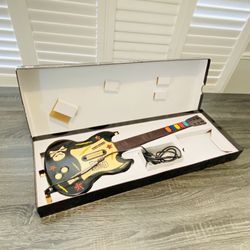 Guitar Hero RedOctane Black Gibson SG Guitar PS2 PSLGH PlayStation 2 w/ Box
