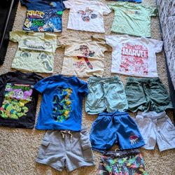 Toddler Boy Summer Clothes Size 4t-5t 