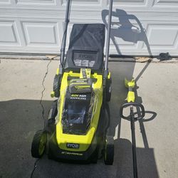 Lawn Mower/ Weed Eater 