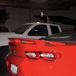 2020 red camero spoiler