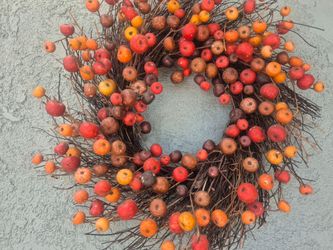 Fall Berry Twig Wreath