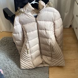 Cream Puffer Jacket 2XL