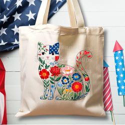 4th Of July USA American Tote Bags
