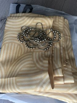 Shower Curtain And Rings