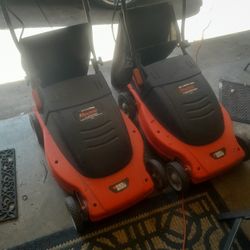 Two Electric Mowers 145