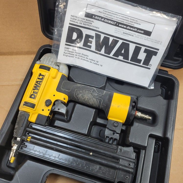 18-Gauge Pneumatic Corded Brad Nailer 18-Gauge Pneumatic Corded Brad Nailer