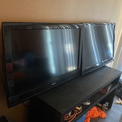 2 TVs… 46” Toshiba And a 46” Dynex TV