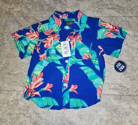 Children's place new floral shirt new