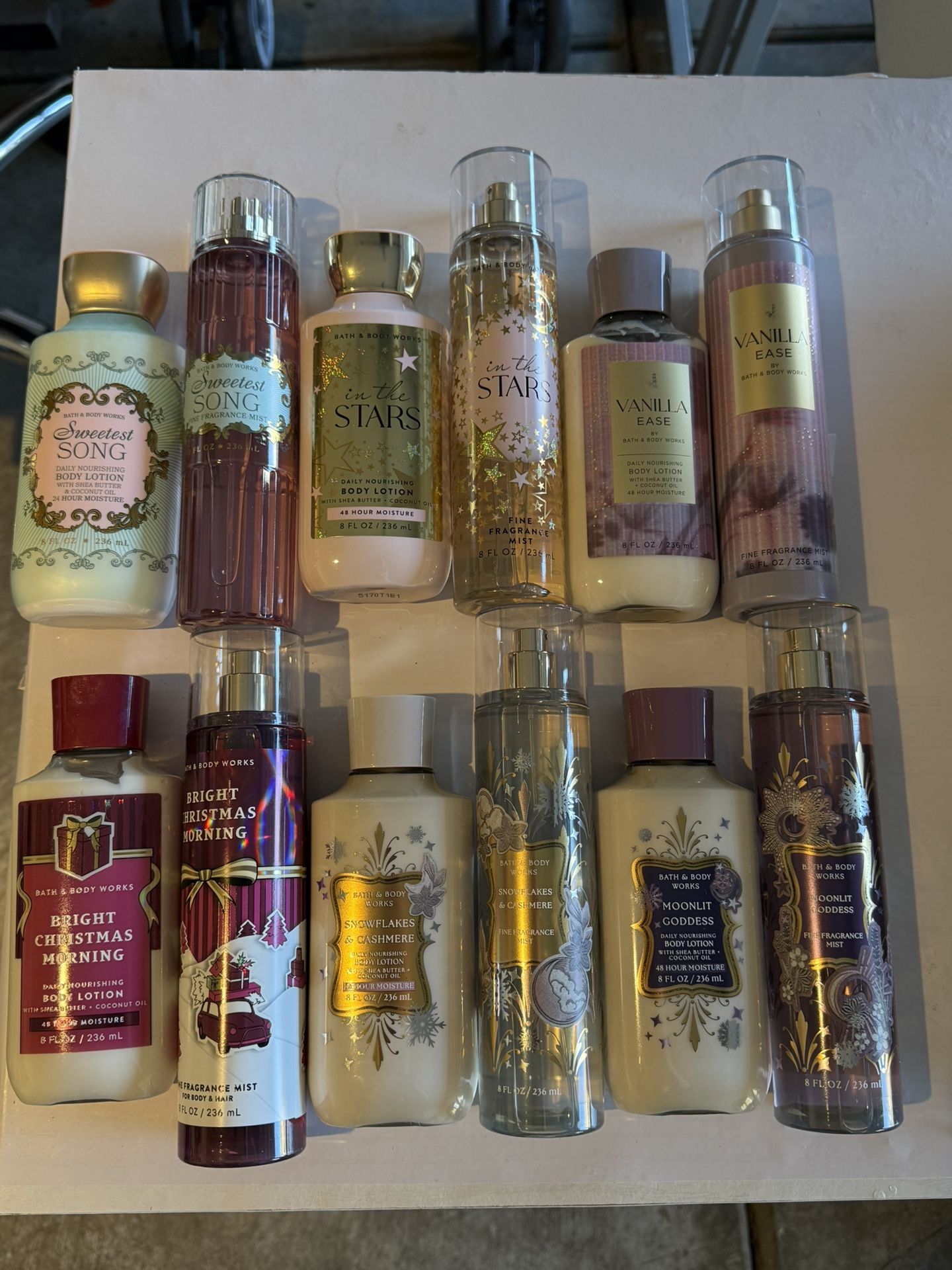 Bath And Body Works Sets Mist And Lotion