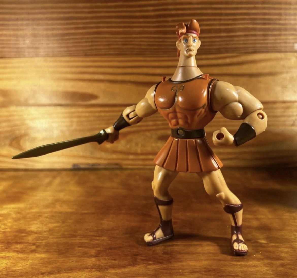 Hercules Sword Fighting 6" Figure from Disney's Animated Feature Mattel 1997
