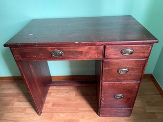 Vintage mahogany desk