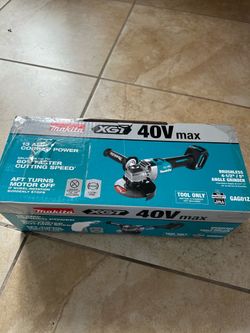 Makita 40v Angle Grinder