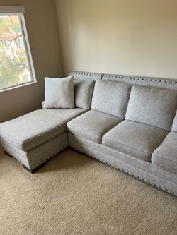 Vanguard Furniture Riverside Sleeper Sectional – Like New | Retail $8,000+