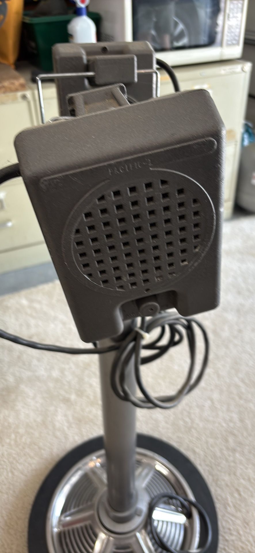 Vintage Drive-In Movie Speakers On Stand
