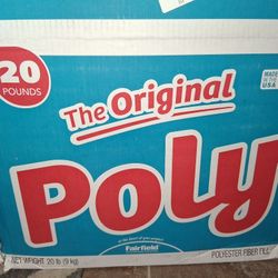 Polyfil Polyester Fiber Fill Stuffing 20 Lbs Arts And Crafts