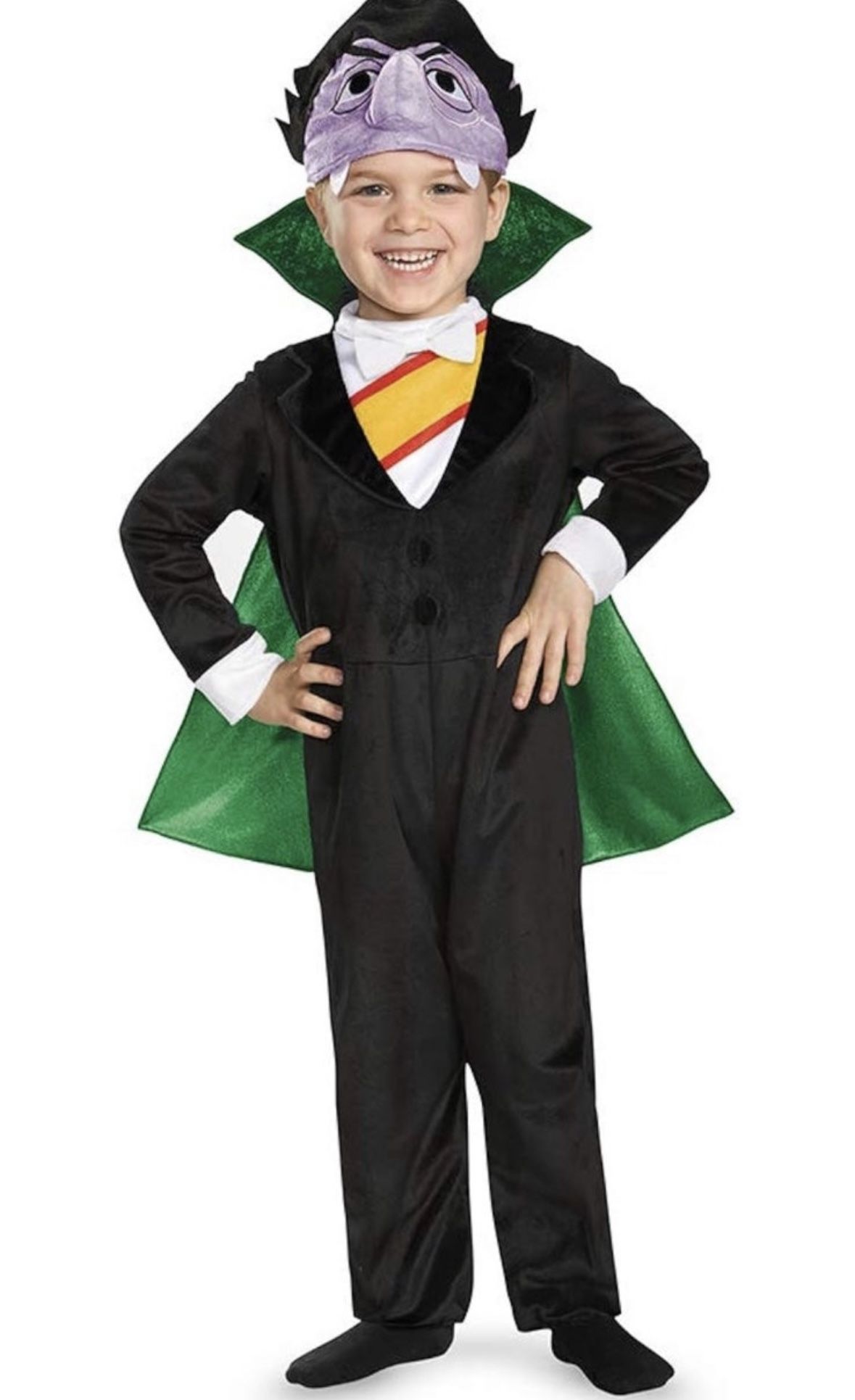 Elmo / Sesame Street Count Von Count deluxe infant Costume