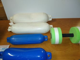 All new items 10.00 ea. Will take 5 for the bar bell
