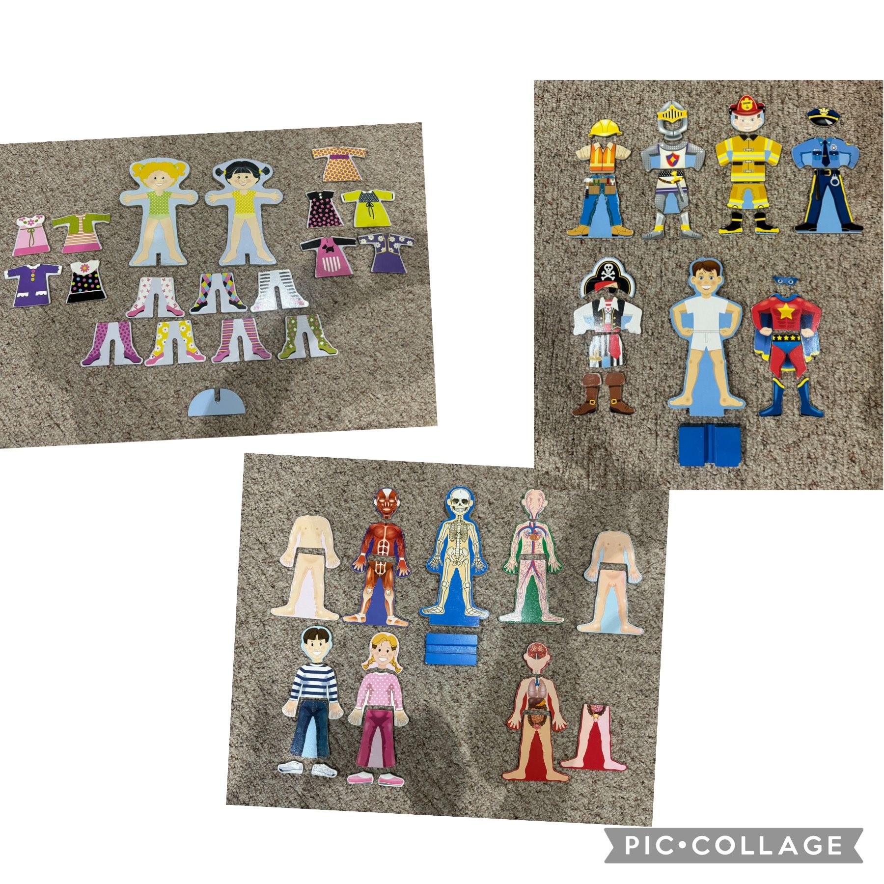 Melissa & Doug Magnetic Dress-up Play Sets