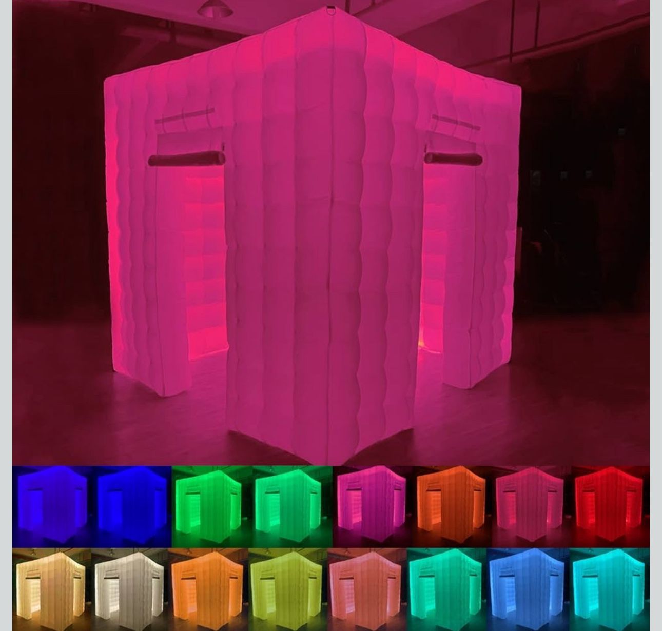 Inflatable Photo Booth Enclosure