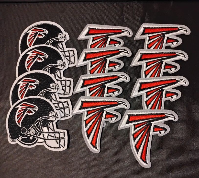 Atlanta Falcons Patches lot of 12