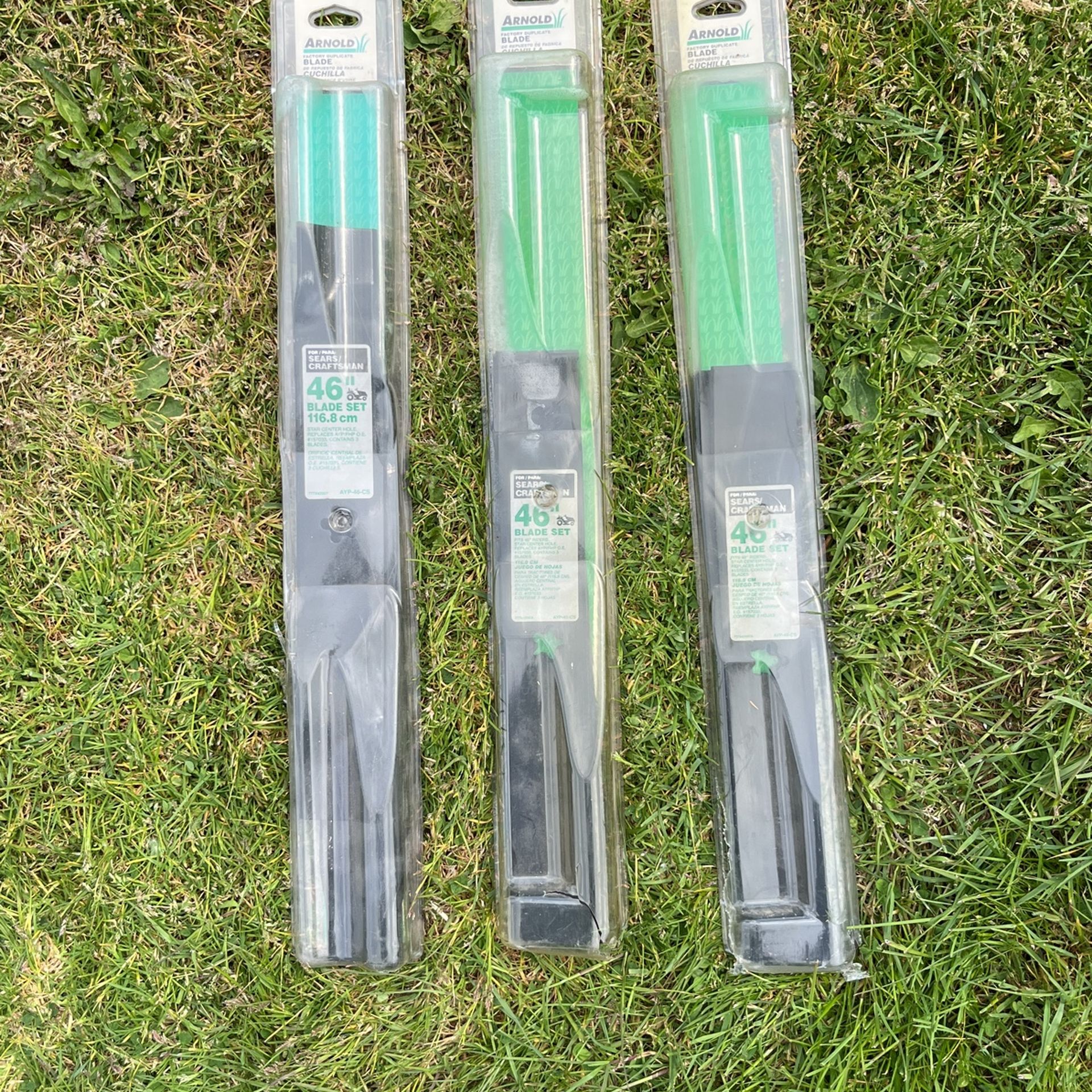 Craftsman Riding Mower Blade Set