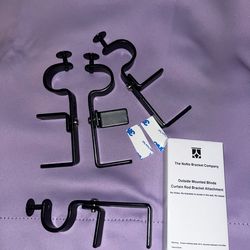 NoNo Bracket and Curtain Rod