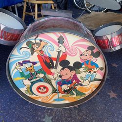 Vintage 60s Mickey Mouse Trap Drum Set