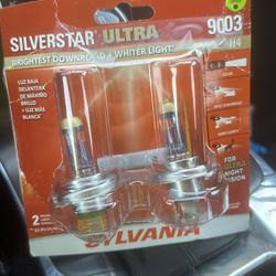 Silverstar Ultra 9003 halogen white lamps for ultra night vision